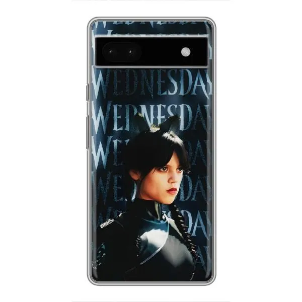 Чохол з принтом «Венздей кішка» для Google Pixel 6a