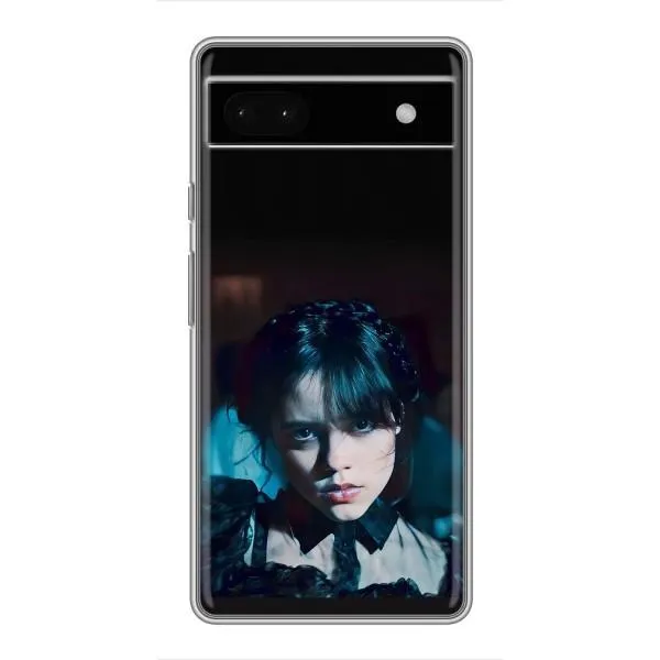 Чохол з принтом «погляд Венздей» для Google Pixel 6a