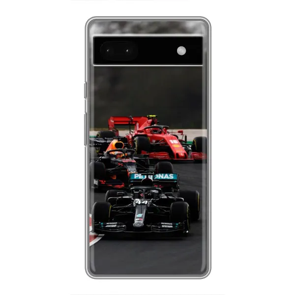 Чохол з принтом «Гонка Формула 1» для Google Pixel 6a