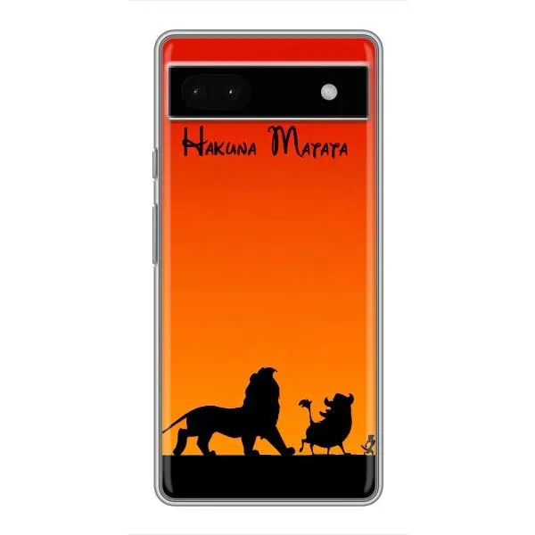 Чохол з принтом «Акуна Матата закат» для Google Pixel 6a