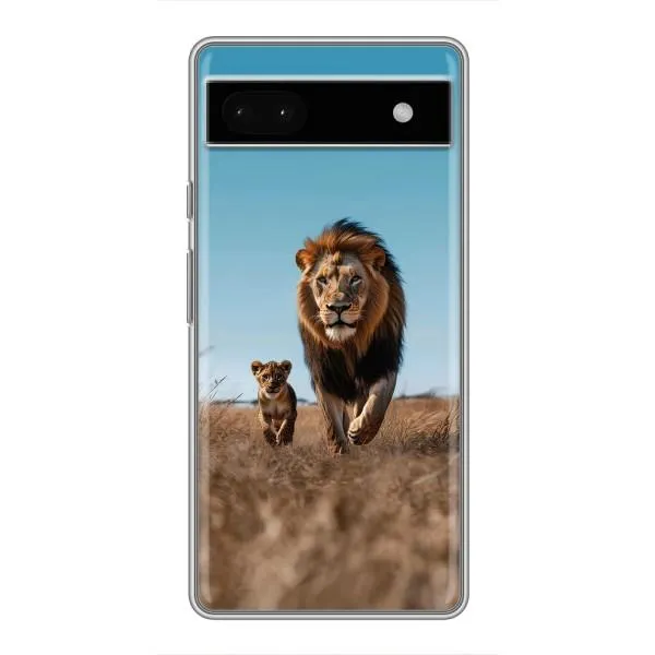 Чохол з принтом «Мусафа та Сімба» для Google Pixel 6a
