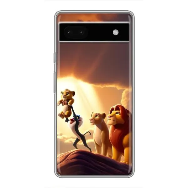 Чохол з принтом «Сімба на презентації» для Google Pixel 6a