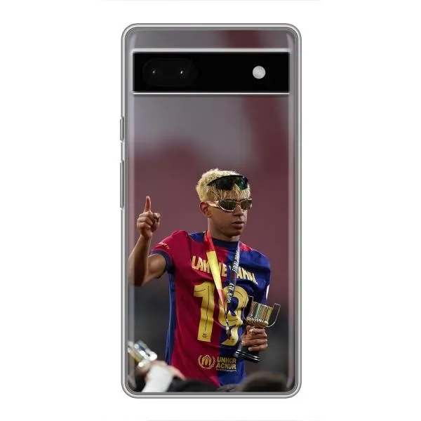 Чохол з принтом «Lamine Yamal» для Google Pixel 6a Чохол з принтом «Lamine Yamal» для Google Pixel 6a
