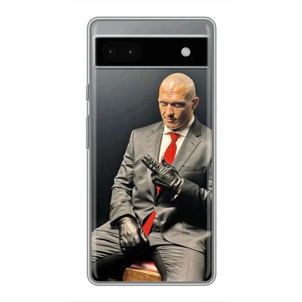 Чехол с принтом «Усик Hitman» для Google Pixel 6a