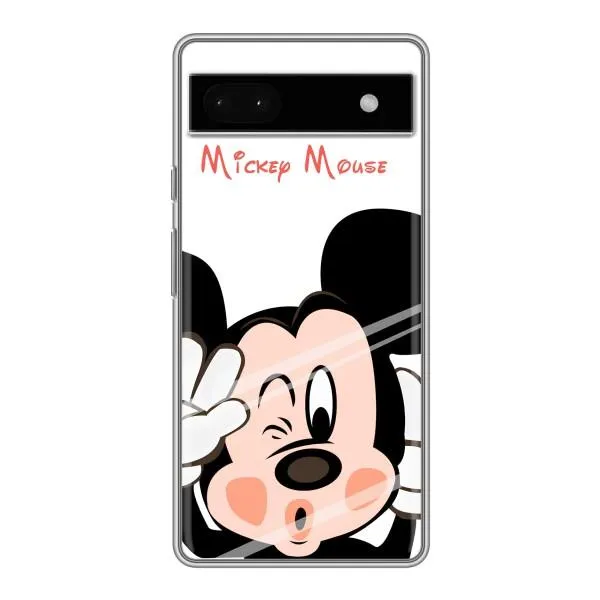 Чохол з принтом «Маус Міккі» для Google Pixel 6a