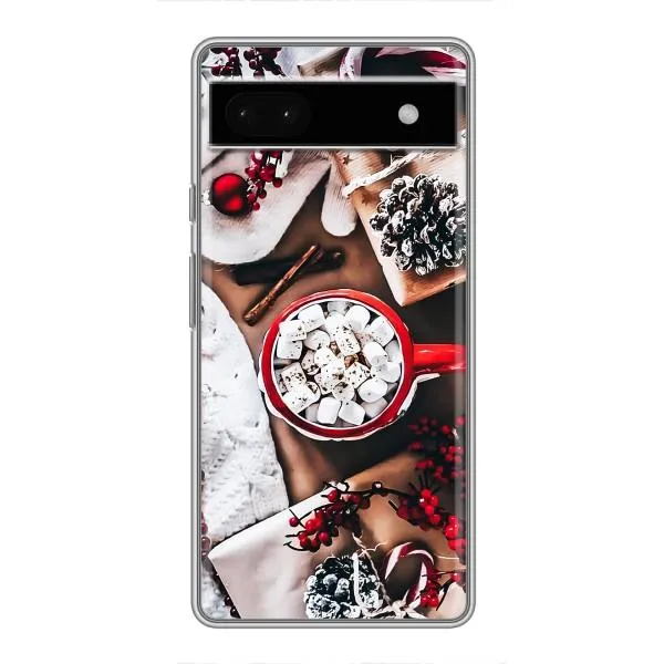 Чехол с принтом «Рождественская атмосфера» для Google Pixel 6a