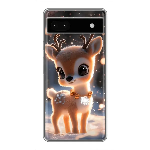 Чехол с принтом «Олененок» для Google Pixel 6a