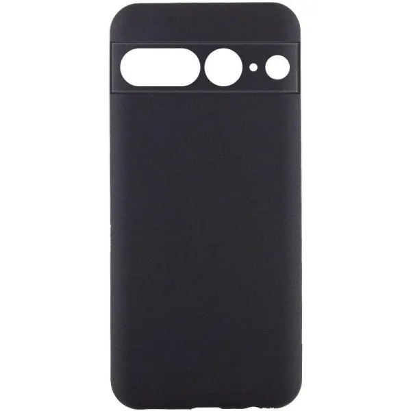 Чехол Silicone Cover Ummi Lakshmi Full Camera (AA) для Google Pixel 7 Pro — Черный — фото 1