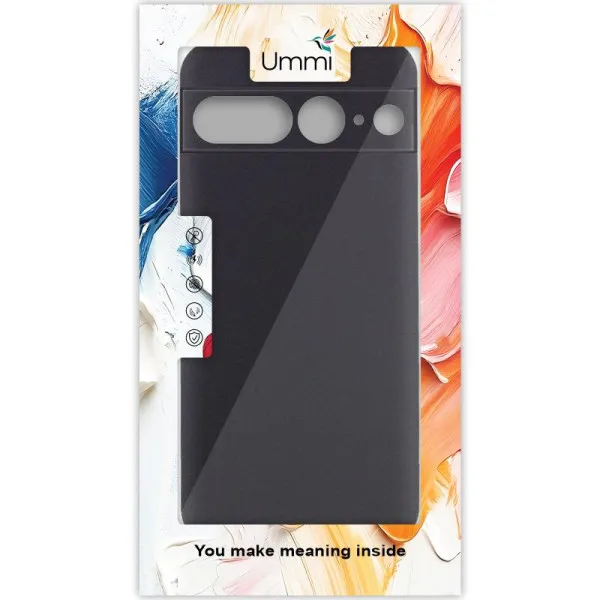 Чехол Silicone Cover Ummi Lakshmi Full Camera (AA) для Google Pixel 7 Pro — Черный — фото 2