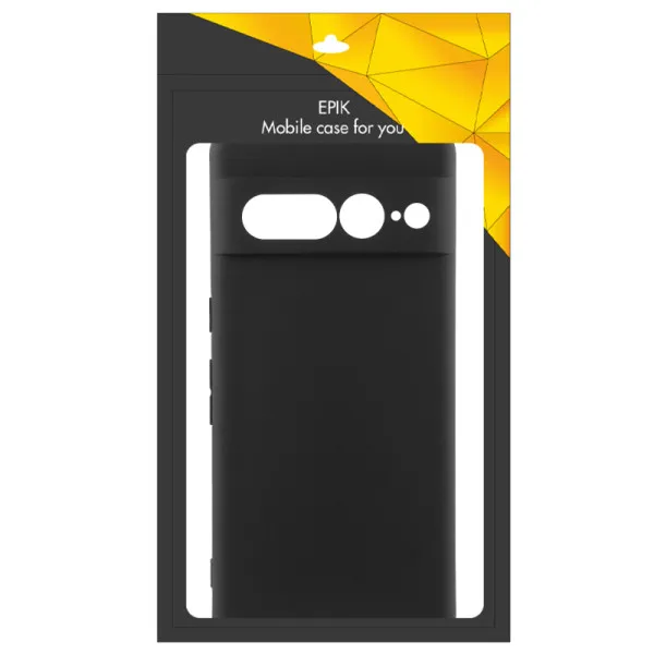Чохол TPU Epik Black Full Camera для Google Pixel 7 Pro — Чорний — фото 4 Чохол TPU Epik Black Full Camera для Google Pixel 7 Pro — Чорний — фото 4