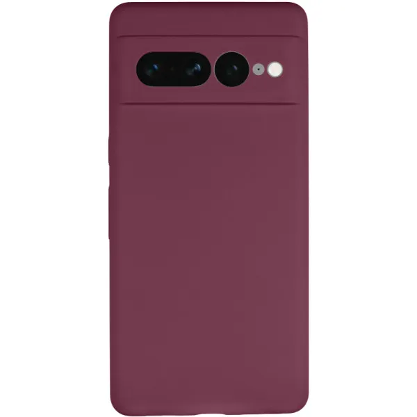 Чохол Silicone Cover Lakshmi Full Camera (AAA) для Google Pixel 7 Pro — Бордовий — фото 2 Чохол Silicone Cover Lakshmi Full Camera (AAA) для Google Pixel 7 Pro — Бордовий — фото 2