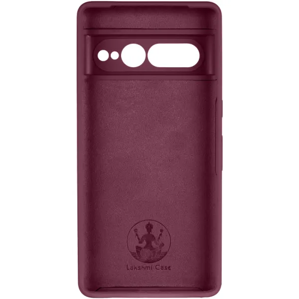 Чохол Silicone Cover Lakshmi Full Camera (AAA) для Google Pixel 7 Pro — Бордовий — фото 3 Чохол Silicone Cover Lakshmi Full Camera (AAA) для Google Pixel 7 Pro — Бордовий — фото 3