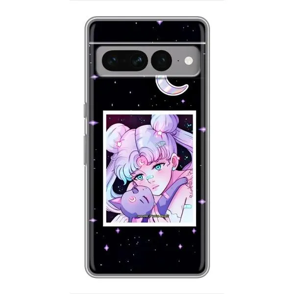 Чехол с принтом «Сейлор Мун» для Google Pixel 7 Pro Чехол с принтом «Сейлор Мун» для Google Pixel 7 Pro