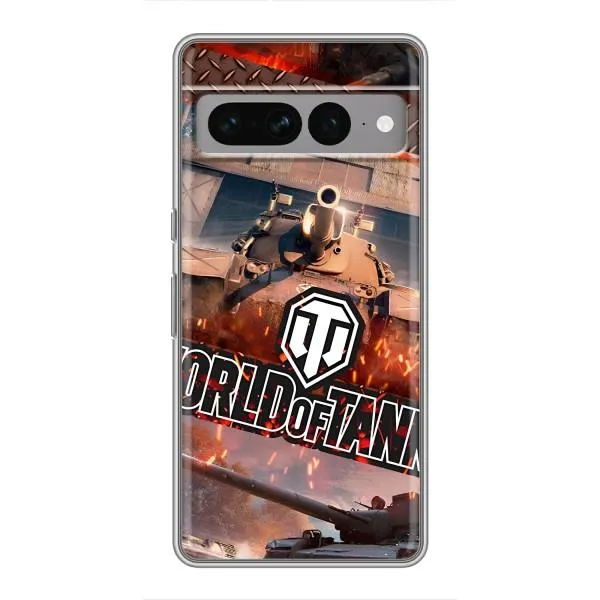 Чехол с принтом «World of Tanks» для Google Pixel 7 Pro Чехол с принтом «World of Tanks» для Google Pixel 7 Pro