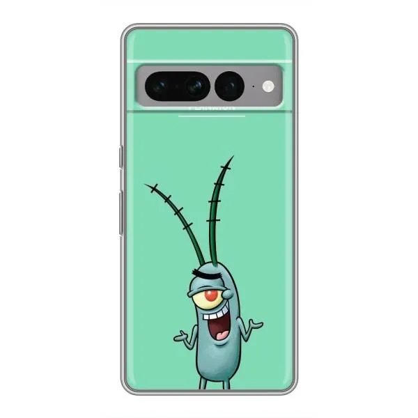 Чохол з принтом «Персонаж Планктон» для Google Pixel 7 Pro