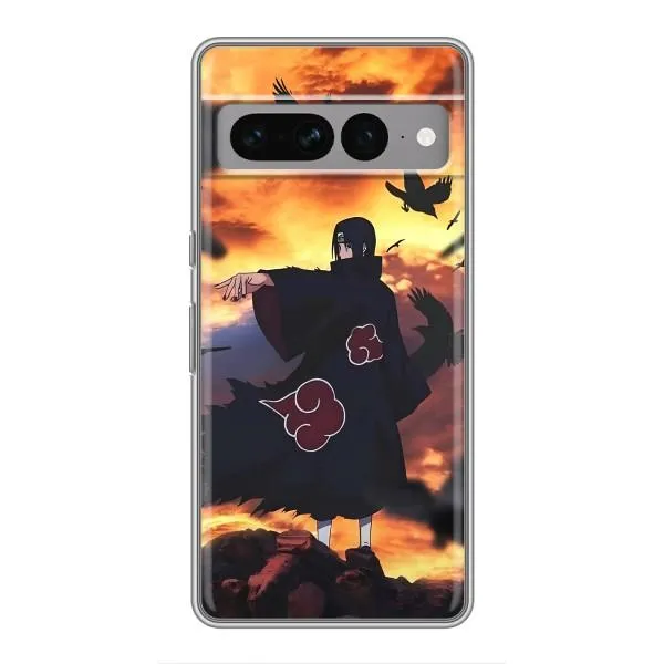 Чехол с принтом «Итачи с воронами» для Google Pixel 7 Pro Чехол с принтом «Итачи с воронами» для Google Pixel 7 Pro