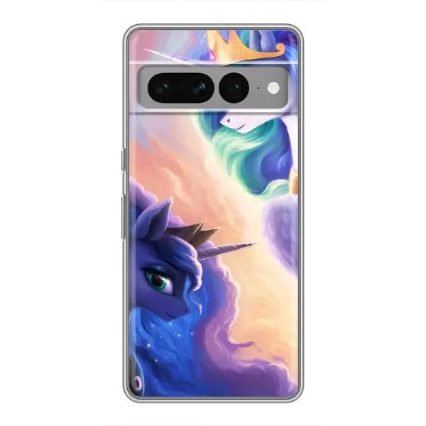 Чехол с принтом «Единорожки» для Google Pixel 7 Pro