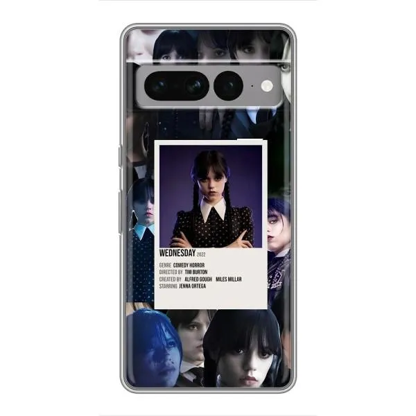 Чохол з принтом «колаж Венздей» для Google Pixel 7 Pro