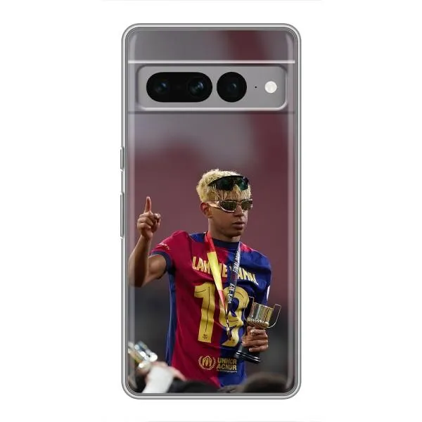 Чохол з принтом «Lamine Yamal» для Google Pixel 7 Pro Чохол з принтом «Lamine Yamal» для Google Pixel 7 Pro