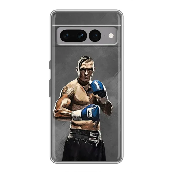 Чохол з принтом «Олександр Усик» для Google Pixel 7 Pro Чохол з принтом «Олександр Усик» для Google Pixel 7 Pro
