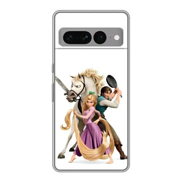 Чохол з принтом «Рапунцель та друзі» для Google Pixel 7 Pro