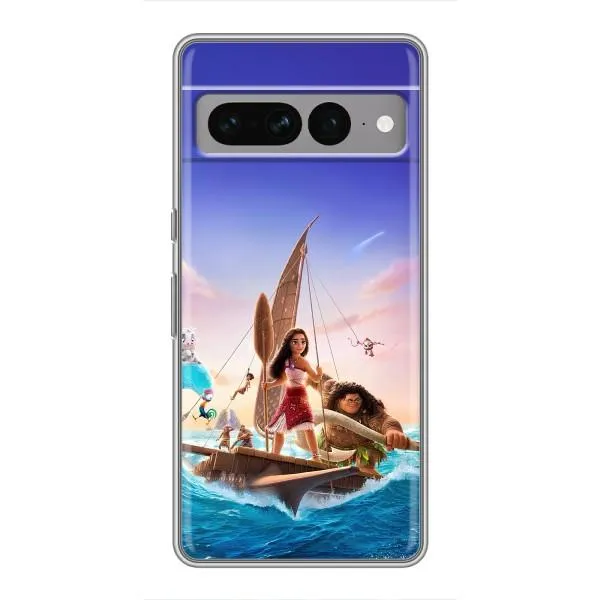 Чохол з принтом «Команда Ваяна Мауї» для Google Pixel 7 Pro Чохол з принтом «Команда Ваяна Мауї» для Google Pixel 7 Pro
