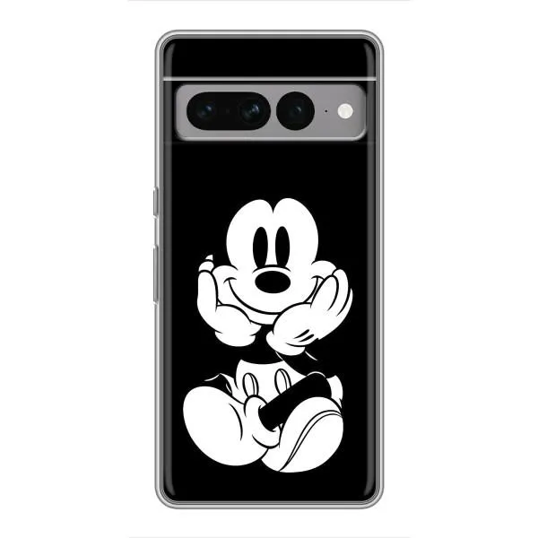 Чохол з принтом «Маус на чорному» для Google Pixel 7 Pro
