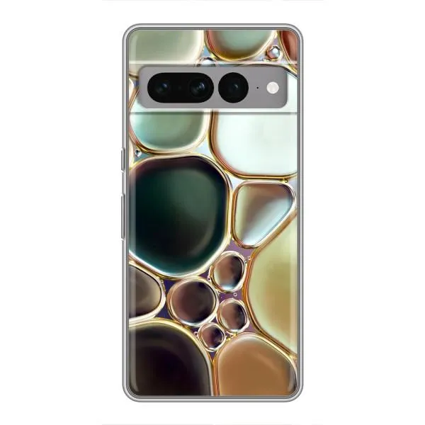 Чехол с принтом «Радужный Мрамор» для Google Pixel 7 Pro Чехол с принтом «Радужный Мрамор» для Google Pixel 7 Pro