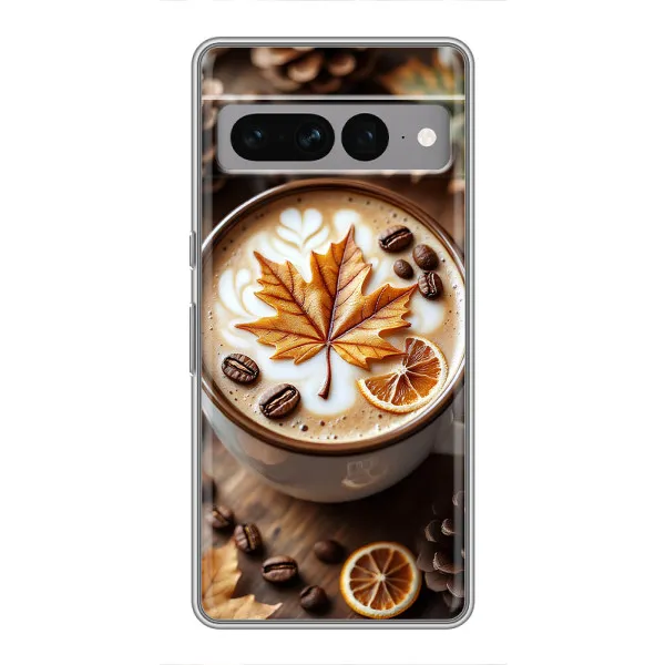 Чохол з принтом «Пряна кава» для Google Pixel 7 Pro