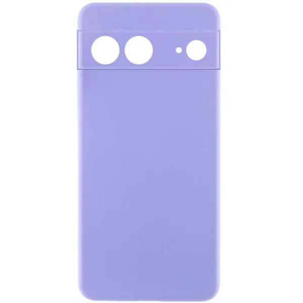 Чохол Silicone Cover Ummi Lakshmi Full Camera (AA) для Google Pixel 7 — Бузковий