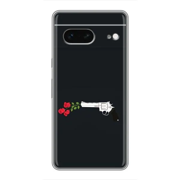 Чехол с принтом «Неожиданные цветы» для Google Pixel 7
