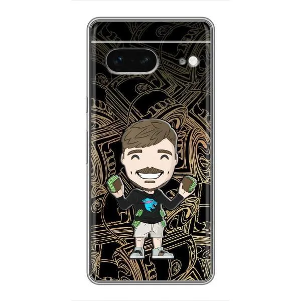 Чехол с принтом «Mister Beast» для Google Pixel 7