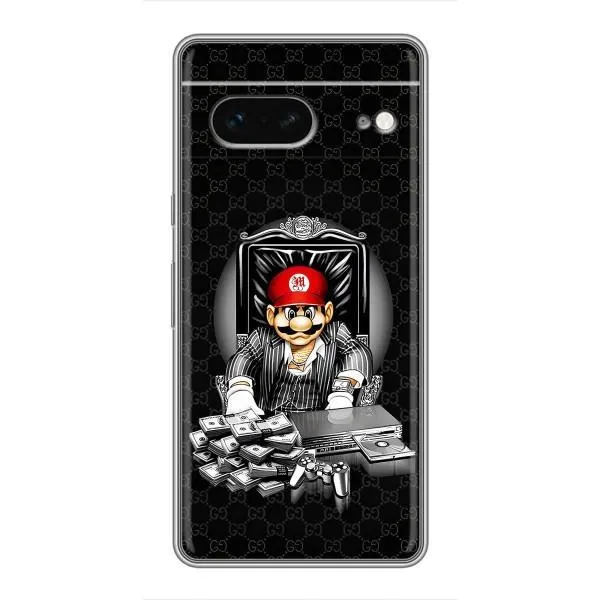 Чехол с принтом «Супер Марио» для Google Pixel 7