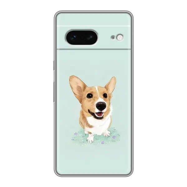 Чохол з принтом «Коргі» для Google Pixel 7