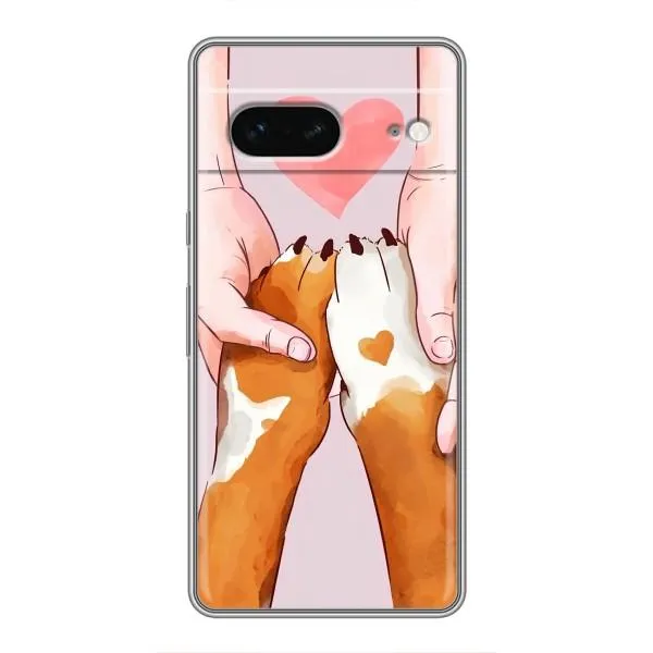 Чохол з принтом «Любовь до собак» для Google Pixel 7