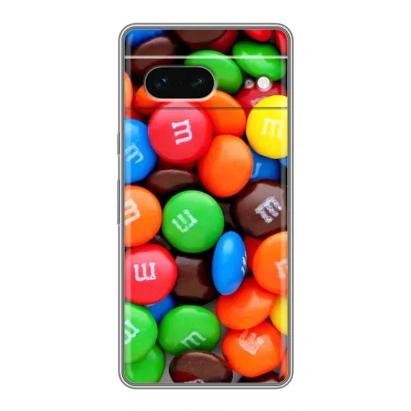 Чехол с принтом «MM's» для Google Pixel 7