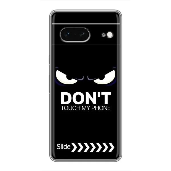 Чехол с принтом «Не трогай телефон» для Google Pixel 7