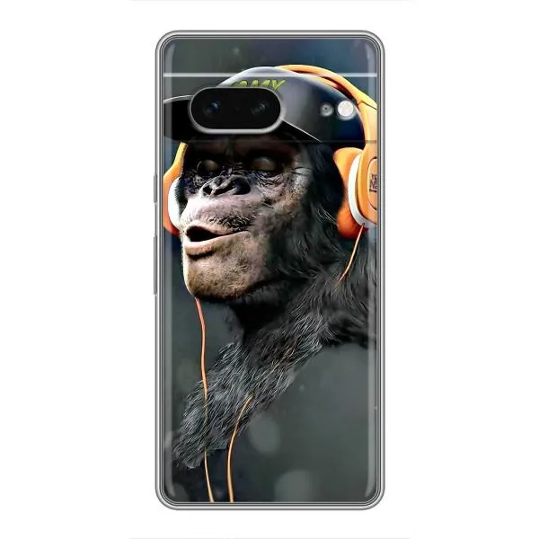 Чохол з принтом «В навушниках» для Google Pixel 7