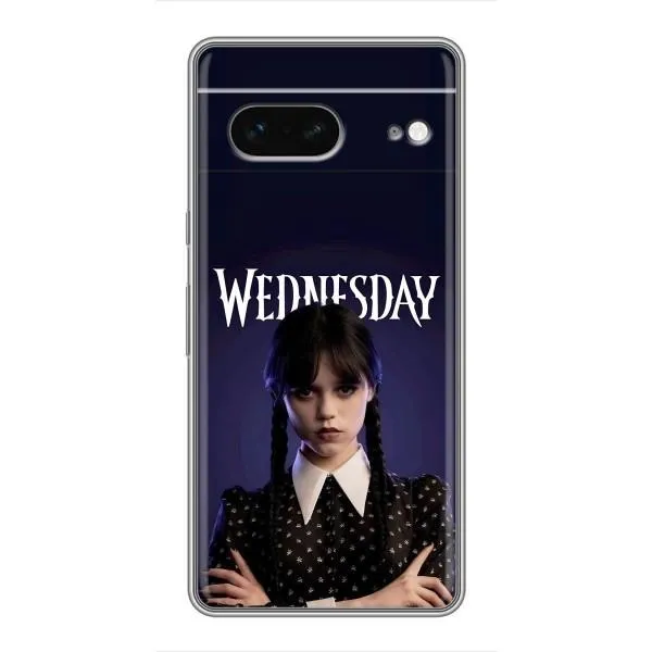 Чехол с принтом «Wednesday» для Google Pixel 7