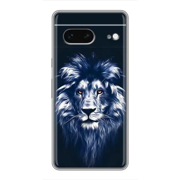 Чохол з принтом «Синій Лев» для Google Pixel 7