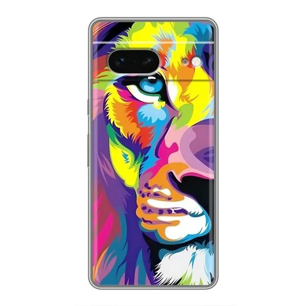 Чохол з принтом «Яскравий Лев» для Google Pixel 7