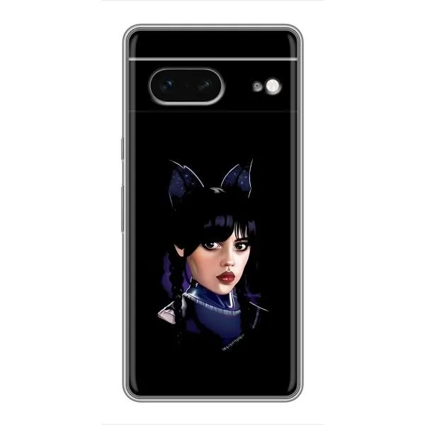 Чохол з принтом «серйозна Венздей» для Google Pixel 7