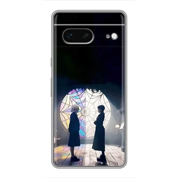 Чохол з принтом «Венздей та Інід» для Google Pixel 7