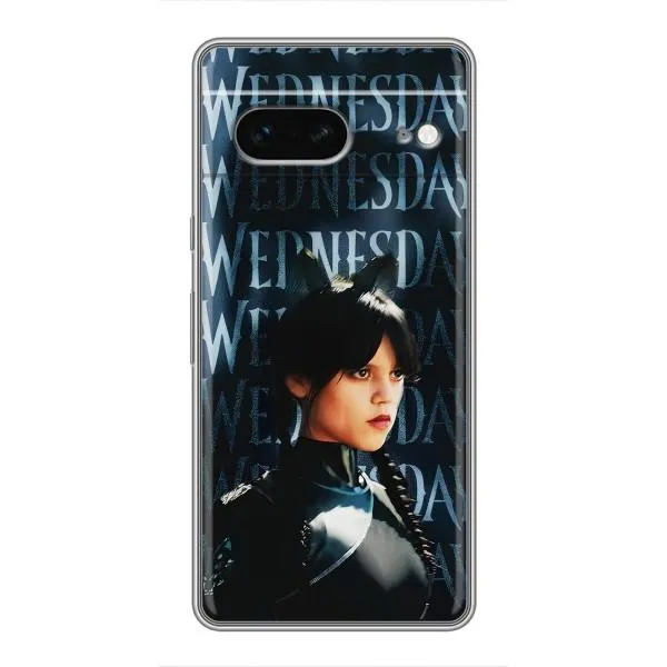 Чохол з принтом «Венздей кішка» для Google Pixel 7