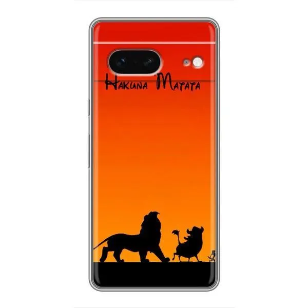 Чохол з принтом «Акуна Матата закат» для Google Pixel 7