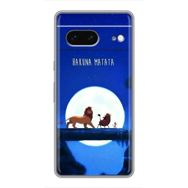 Чохол з принтом «Хакуна Матата» для Google Pixel 7