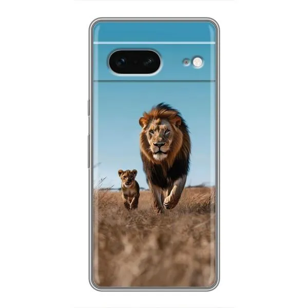 Чохол з принтом «Мусафа та Сімба» для Google Pixel 7