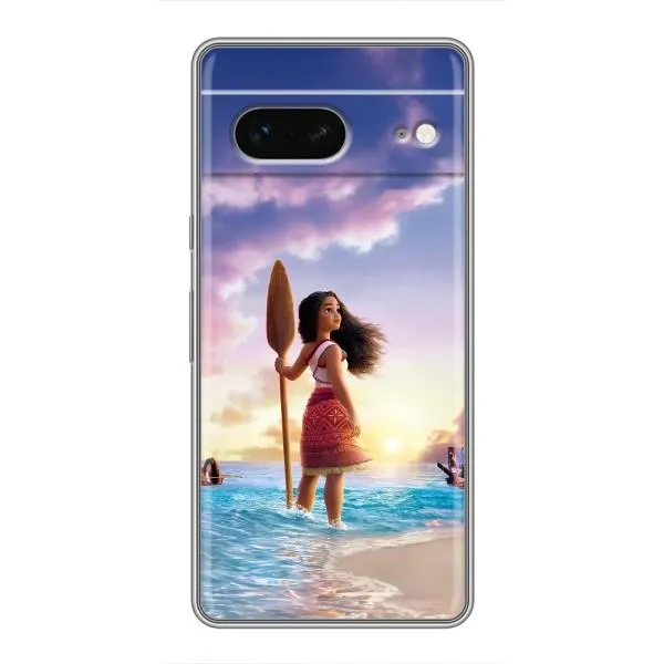 Чохол з принтом «Моана з веслом» для Google Pixel 7