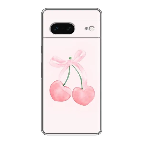 Чехол с принтом «Розовые вишни» для Google Pixel 7 Чехол с принтом «Розовые вишни» для Google Pixel 7
