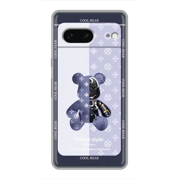Чохол з принтом «Медведик LV» для Google Pixel 7
